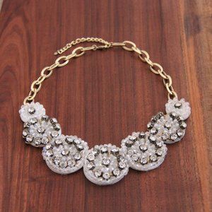 Francesca's Crystal Statement Necklace